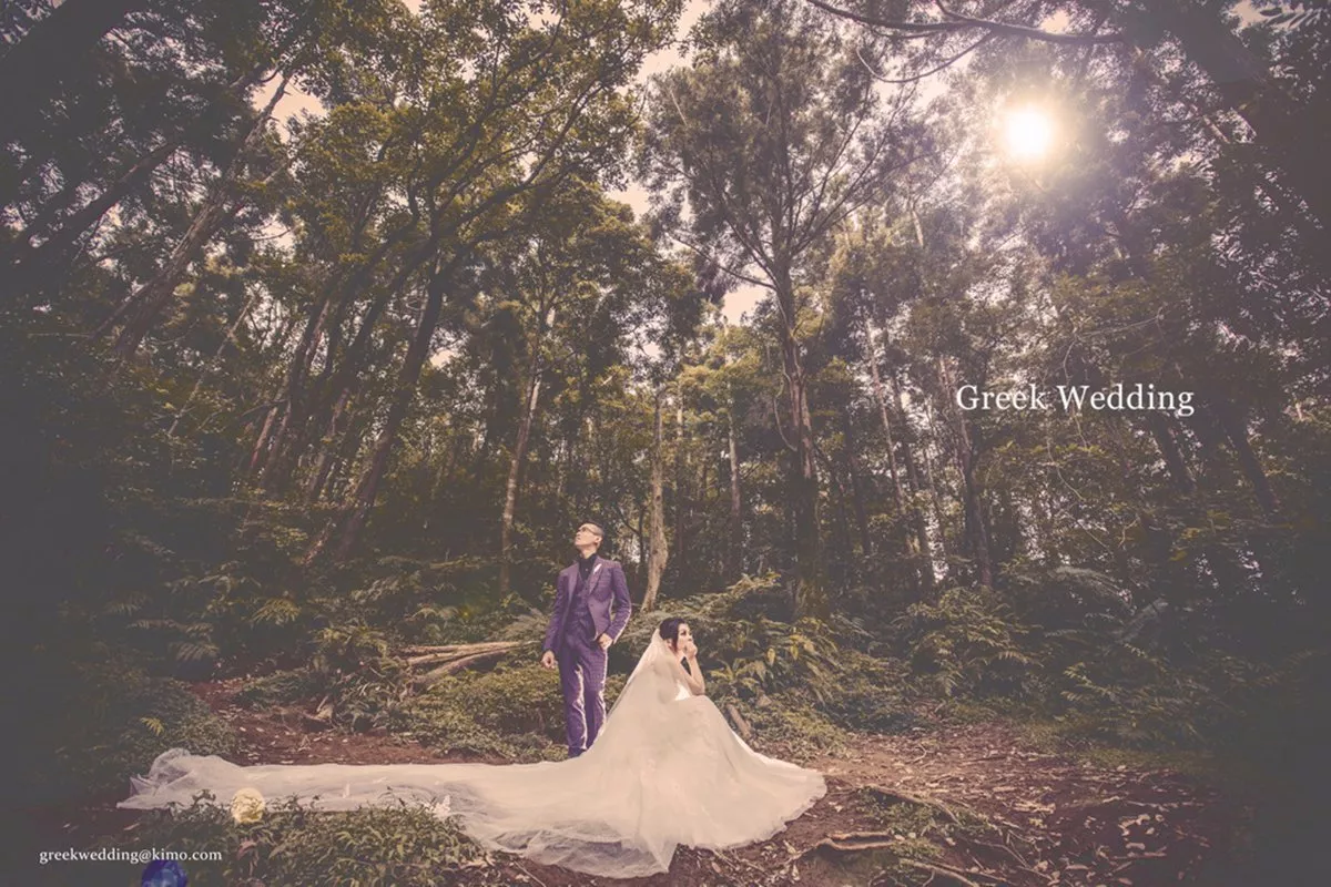 希臘婚禮-婚紗攝影作品-韓式小品
